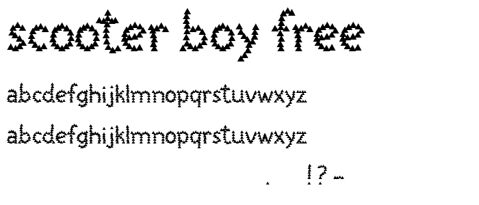 Scooter Boy Free font